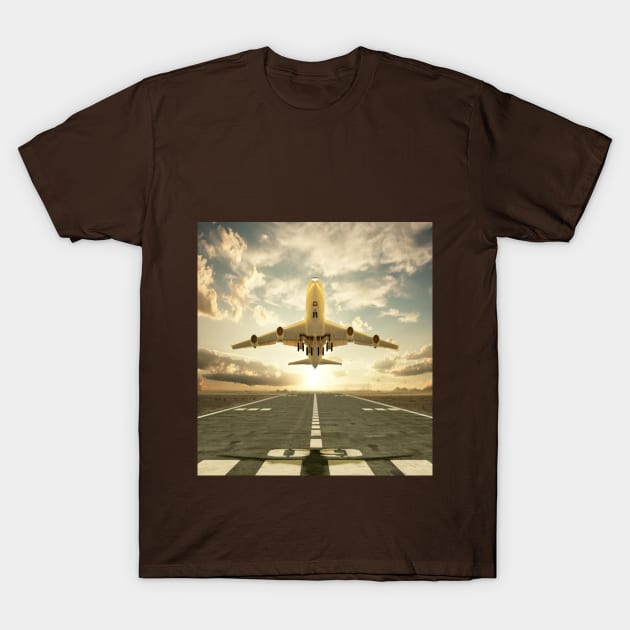 plane T-Shirt by JORY STORE